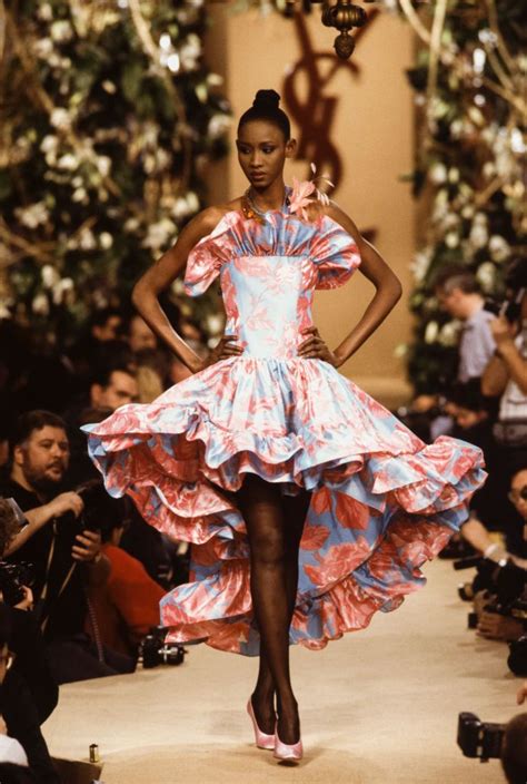 yves saint laurent haute couture 1988|ysl history timeline.